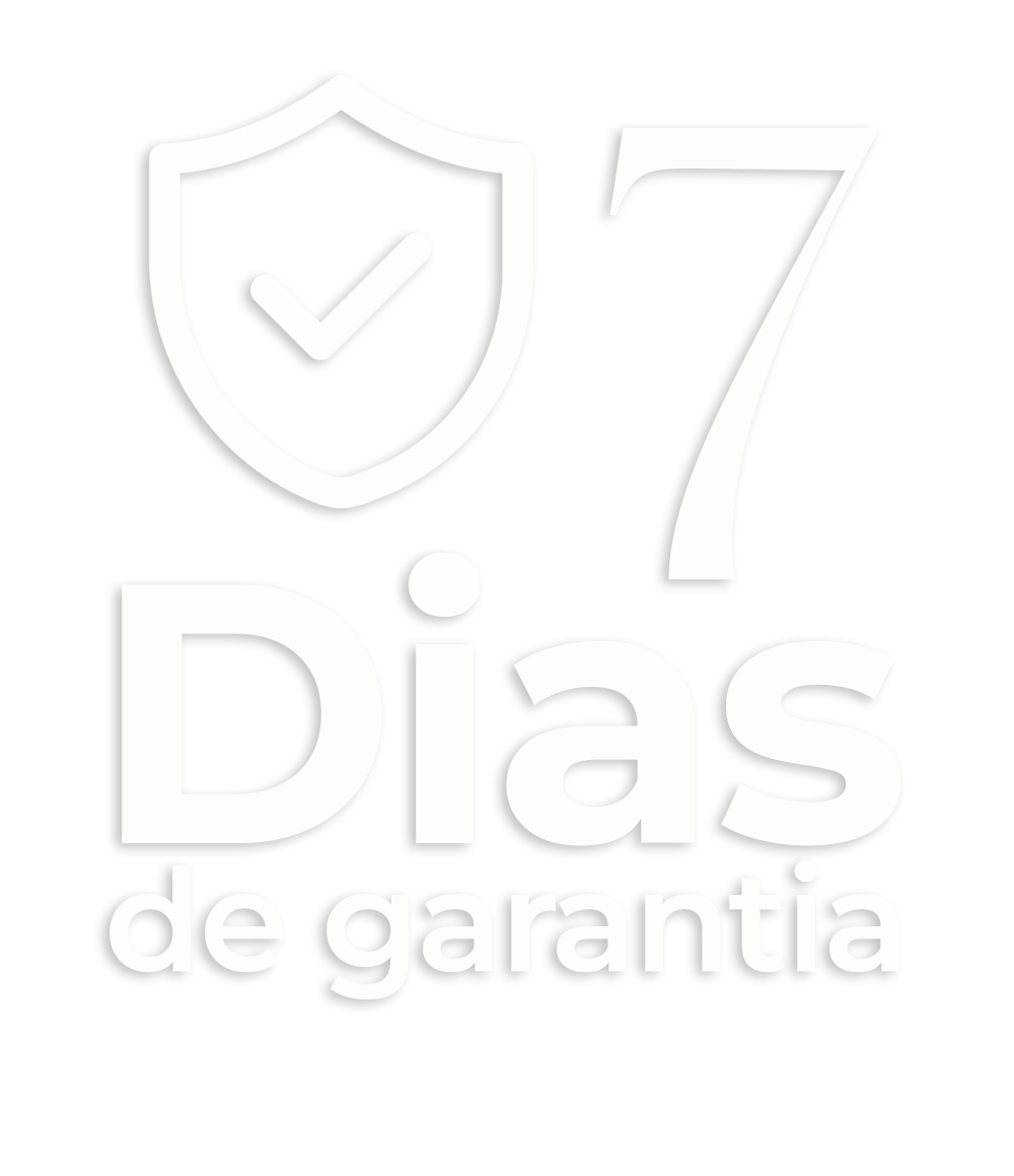 7 dias de garantia